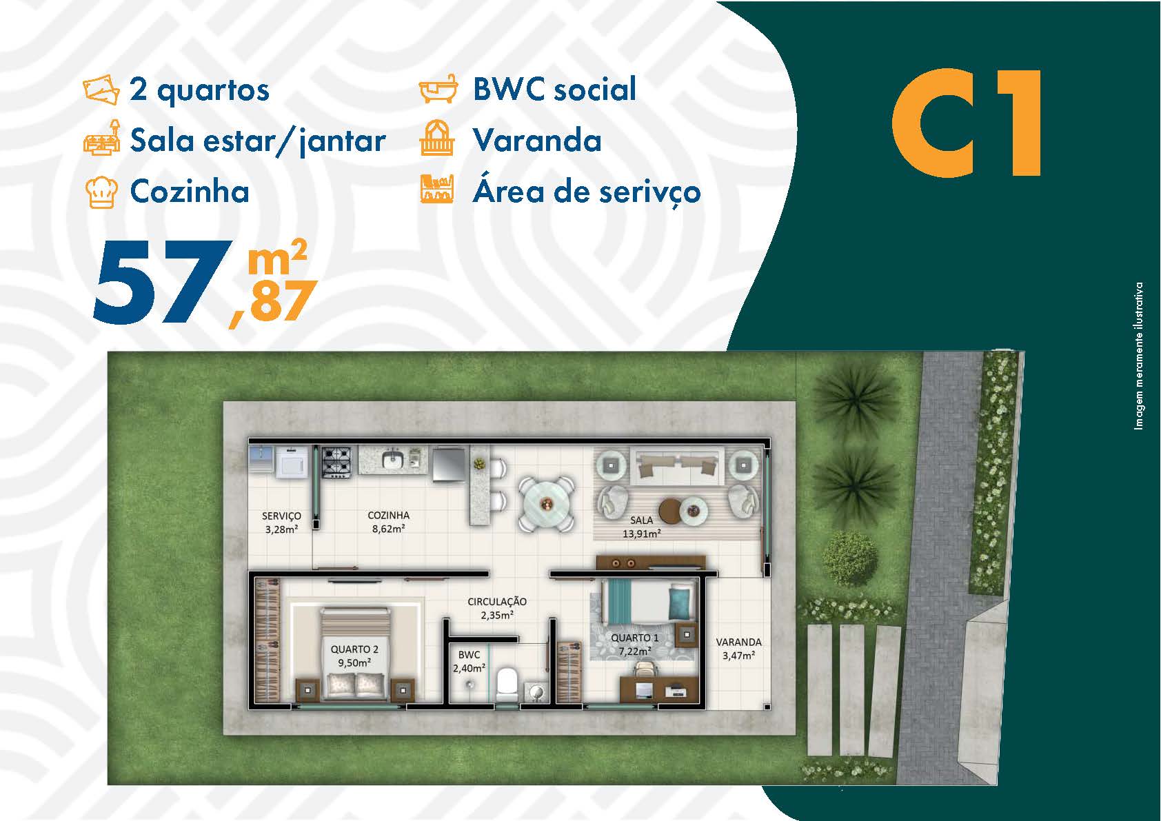 Casa à venda com 2 quartos, 57m² - Foto 2